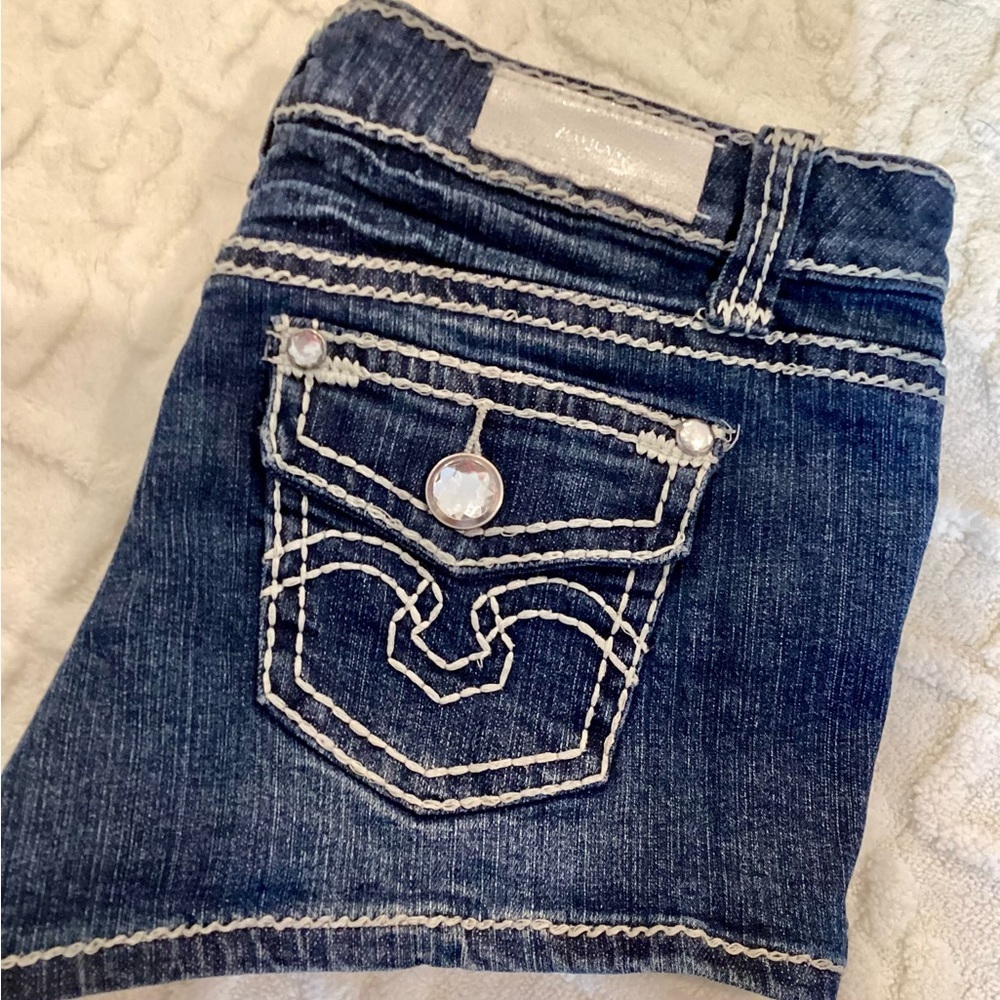 ZCO Bedazzled Jean Shorts SZ 9
